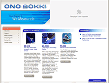 Tablet Screenshot of onosokki.net